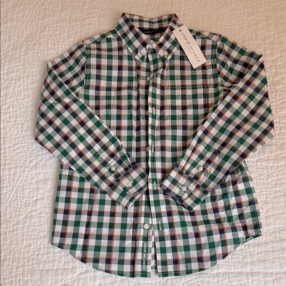 Janie and Jack Collared Shirt